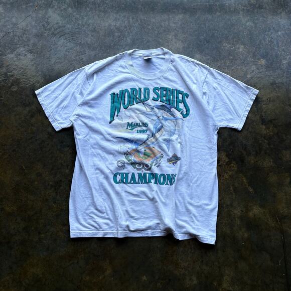 Pro Player Other - Crazy Vintage Marlins World Series T-shirt